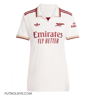 Camiseta Arsenal Gabriel Magalhaes #6 Tercera Equipación para mujer 2025-26 manga corta Camiseta Arsenal Gabriel Magalhaes #6 Tercera Equipación para mujer 2025-26 manga corta